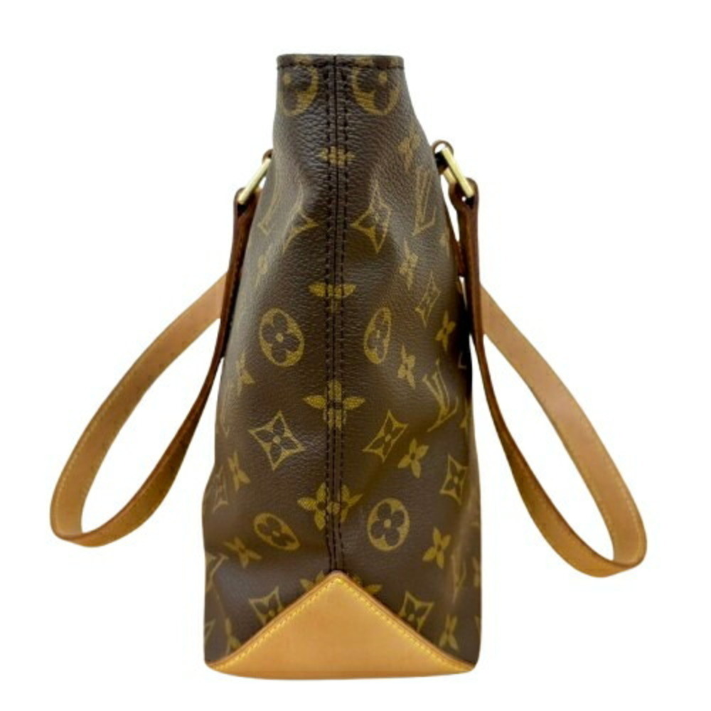 LOUIS VUITTON Brown Monogram Leather Piano Tote Bag - Picture 4 of 10